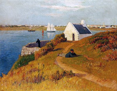 Veduta di Lorient, Bretagna, c.1895 da Henry Moret